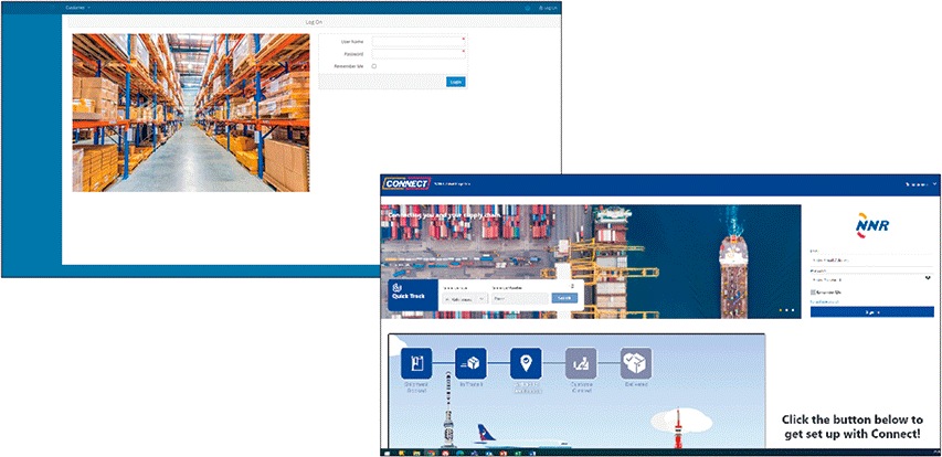 顧客向けポータルサイト